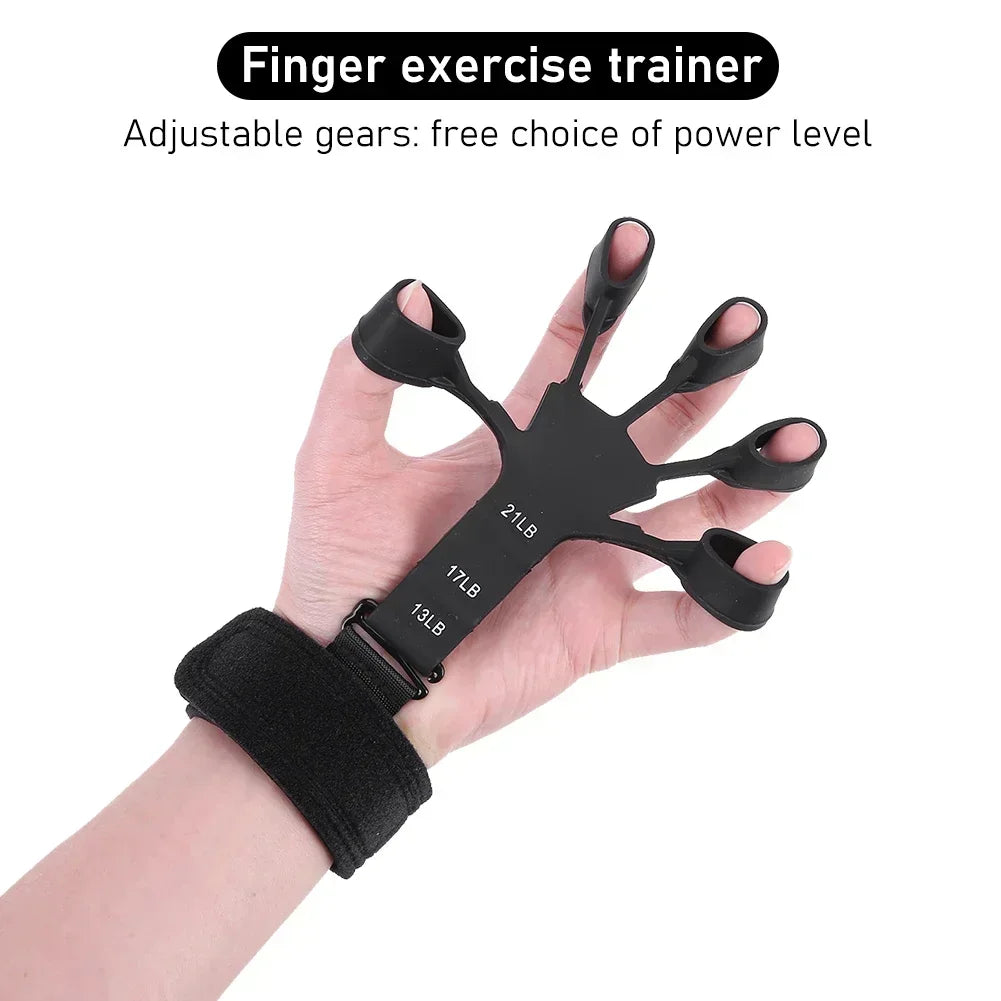 Finger Gripper Training Device for Hand Strengthening and Finger Flexibility Development