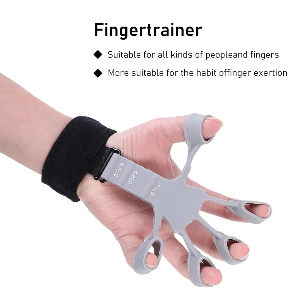 Finger Gripper Training Device for Hand Strengthening and Finger Flexibility Development