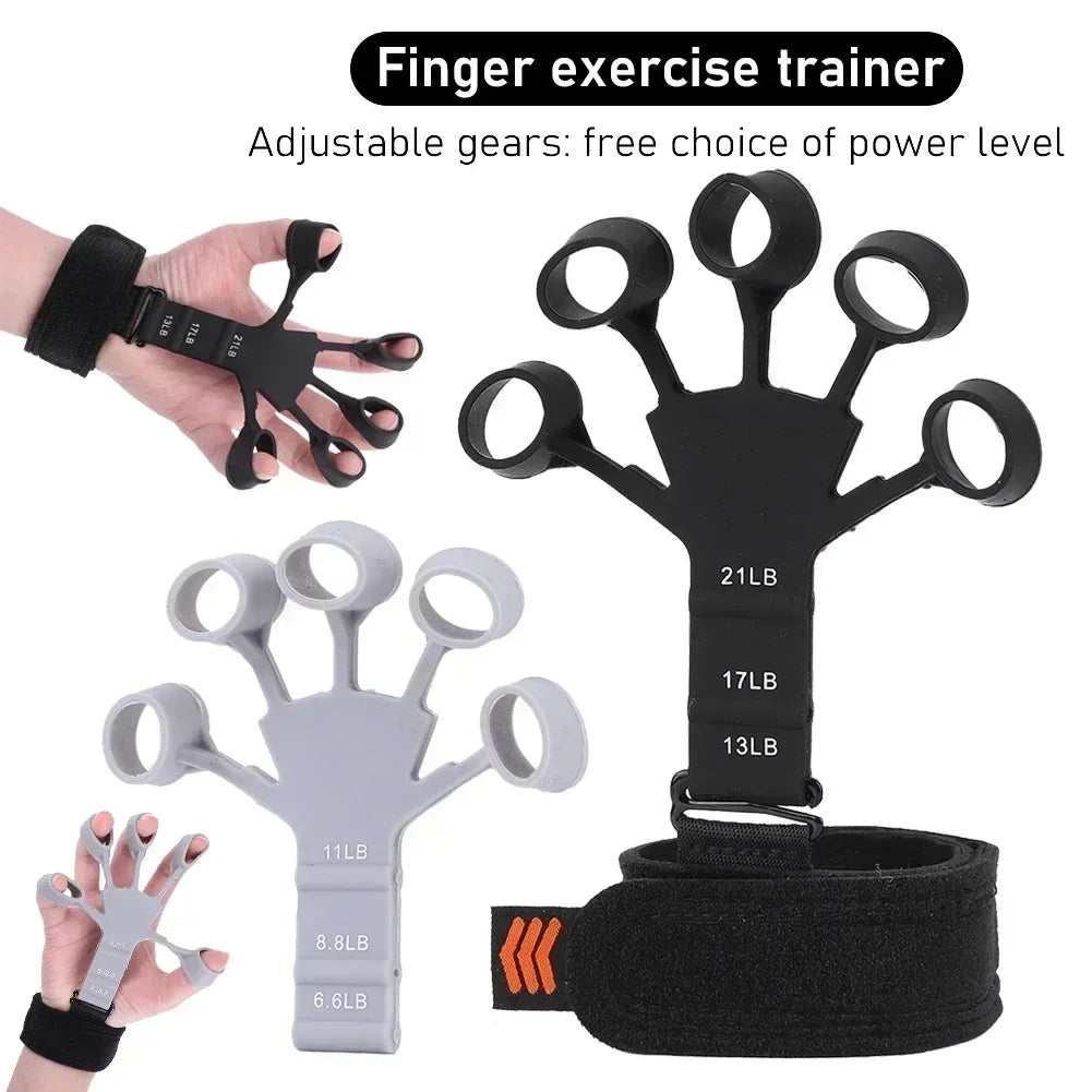 Finger Gripper Training Device for Hand Strengthening and Finger Flexibility Development
